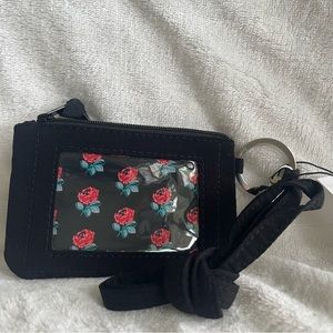 Zip ID & Lanyard- Classic Black